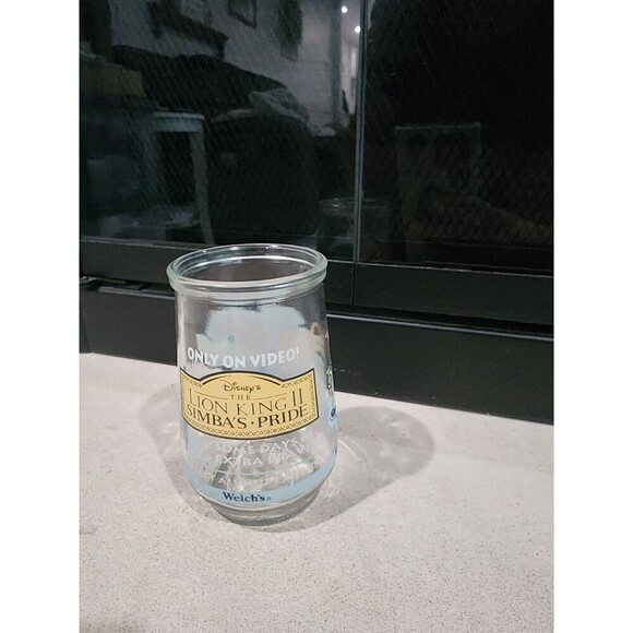 The Lion King 2 Welch's Jelly Glass Jar #5 1998 Disney Simba's Pride Nala Pumba - Picture 2 of 10
